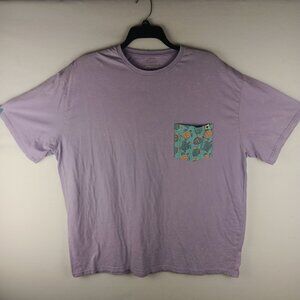 Simply Southern Women's T 2 XL. Pre-owned. Purple Turtle Design On Pocket